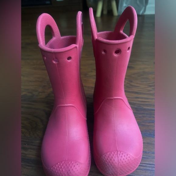 {CROCS} Kids Handle It Pull On Rain Boots unisex - Picture 4 of 8